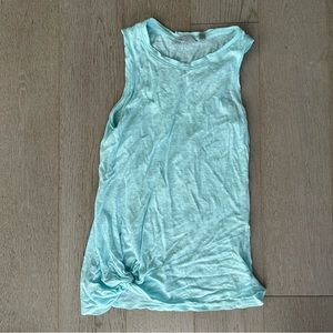 Athleta Linen Sleeveless Top